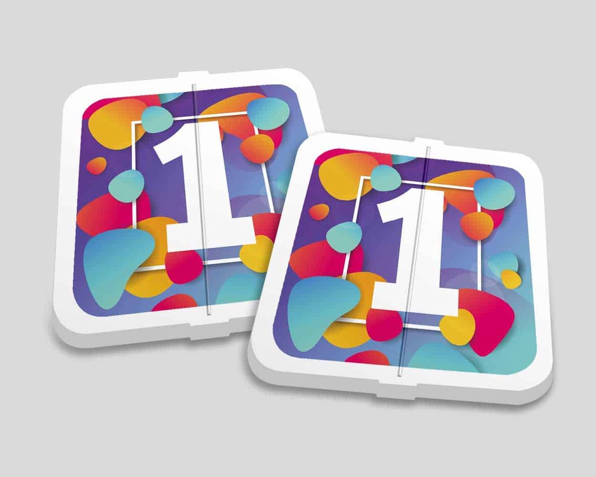 Breekmunten | Colors 1 Consumptiemunt | 240 Stuks